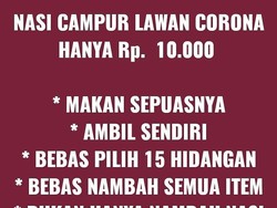 Mantap! Chef Ini Bikin Warung Murah, Rp 10.000 Makan Sepuasnya