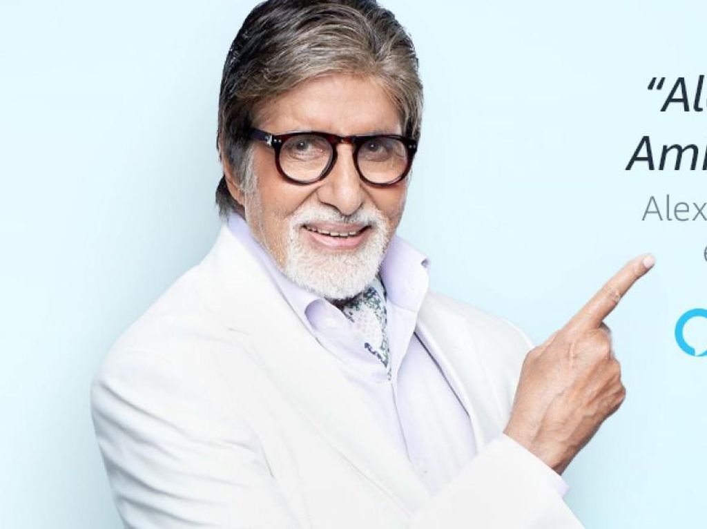 Acha acha, Aktor Bollywood Amitabh Bachchan Jadi Asisten Virtual Alexa