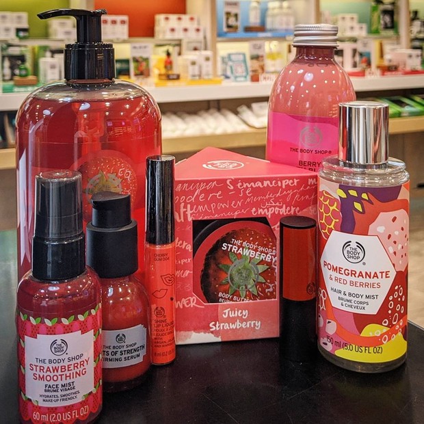 berbagai produk body shop