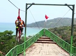 Suasana Objek Wisata Baru di Cienong Sukabumi