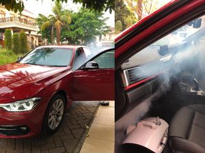 Basmi Bakteri dan Virus, Begini Cara Bersihkan Kabin Mobil Pakai Metode Fogging Basmi Bakteri dan Virus, Begini Cara Bersihkan Kabin Mobil Pakai Metode Fogging