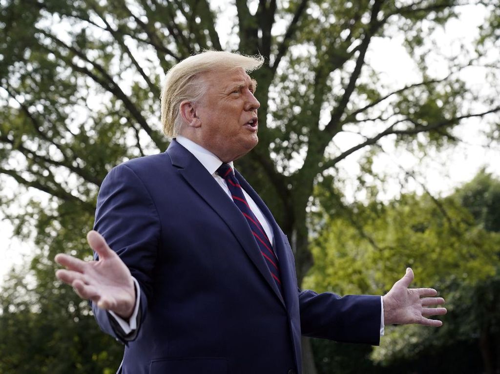 Ditagih Soal Kebakaran Hutan, Trump Bilang Lebih Tahu dari Sains Ditagih Soal Kebakaran Hutan, Trump Bilang Lebih Tahu dari Sains