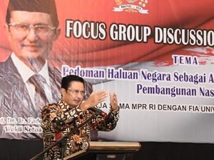 MPR Sebut Haluan Negara Harus Fokus pada Kesehatan & Pendidikan