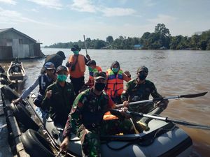 Sudah 4 Hari 10 Kecamatan di Melawi Kalbar Terendam Banjir