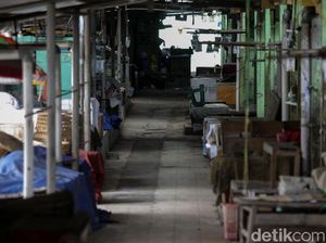 Pasar Cebongan Mati Suri Usai 19 Orang Positif Corona