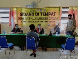 Puluhan Warga Surabaya Terjaring Operasi Yustisi dan Dapat Sanksi Sosial