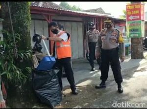 Joget Bareng Pegawai Tanpa Masker, Plt Kepala BKD Blora Dihukum Nyapu