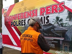 Polisi Tahan Eks Kades di Ciamis yang Korupsi Dana Desa