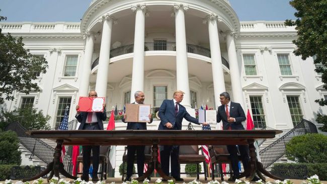 Warga Palestina Merasa Perjanjian Negara Arab-Israel Sebuah 'Pengkhianatan' Warga Palestina Merasa Perjanjian Negara Arab-Israel Sebuah 'Pengkhianatan'
