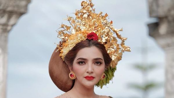 Pesona Ashanty Berbusana Bali yang Banjir Pujian Netizen, Disebut Mirip Putri