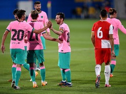 Hasil Uji Coba Barcelona Vs Girona: Messi Dua Gol, Blaugrana Menang 3-1