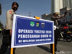 4 Hari Operasi Yustisi, 22.801 Pelanggar Protokol COVID di DKI Ditindak