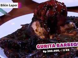 Bikin Laper! Gurita BBQ Bakar dan Udang Rica yang Pedes Nampol
