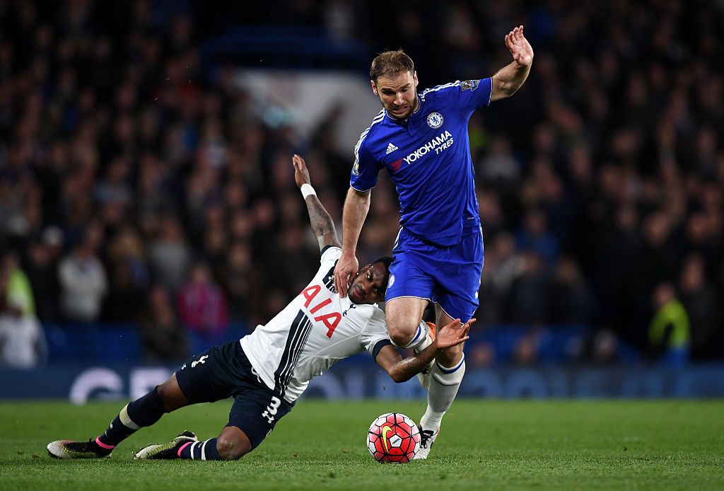 LONDON, ENGLAND - NOVEMBER 1: Branislav Ivanovic of Chelsea in action during the Barclays Premier League match between Chelsea and Queens Park Rangers at Stamford Bridge on November 1, 2014 in London, England. (Photo by Mike Hewitt/Getty Images)