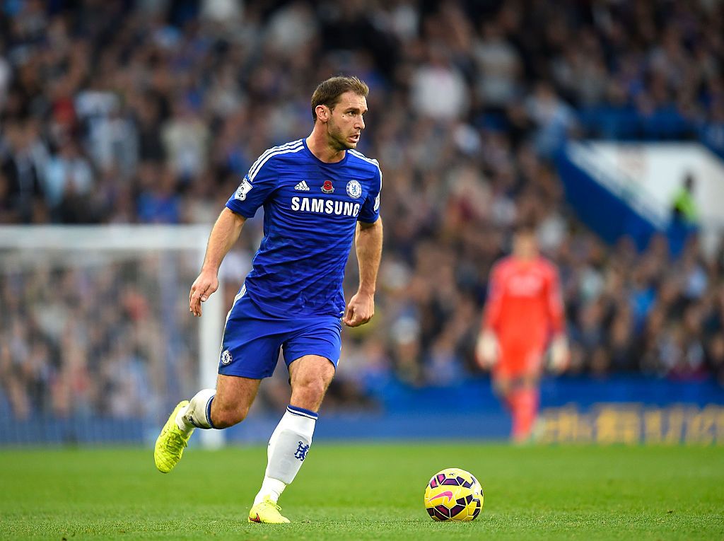 LONDON, ENGLAND - NOVEMBER 1: Branislav Ivanovic of Chelsea in action during the Barclays Premier League match between Chelsea and Queens Park Rangers at Stamford Bridge on November 1, 2014 in London, England. (Photo by Mike Hewitt/Getty Images)