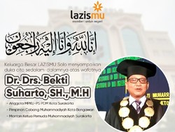Dosen UMS Bekti Suharto Wafat, Dimakamkan dengan Protokol Corona