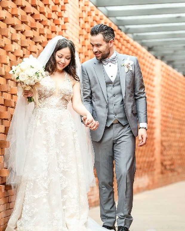 Foto: instagram.com/ririnmarinka Potret pernikahan Chef Marinka.