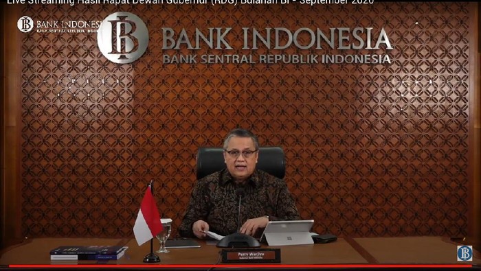 Gubernur BI Perry Warjiyo Gubernur BI Perry Warjiyo terkait ketidakpastian pasar global