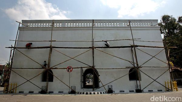 Intip Perawatan Panggung Krapyak, Bangunan Bersejarah di Yogyakarta