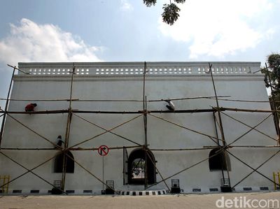 Intip Perawatan Panggung Krapyak, Bangunan Bersejarah di Yogyakarta