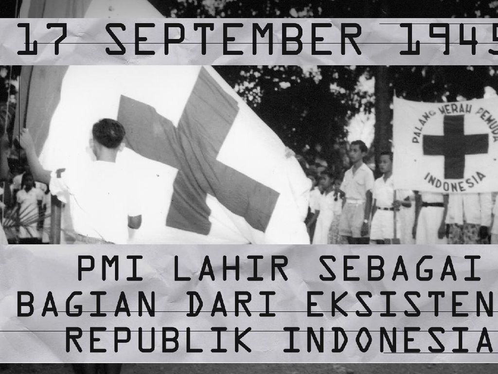 Hari Ini Tahun 1945, PMI Lahir di Indonesia
