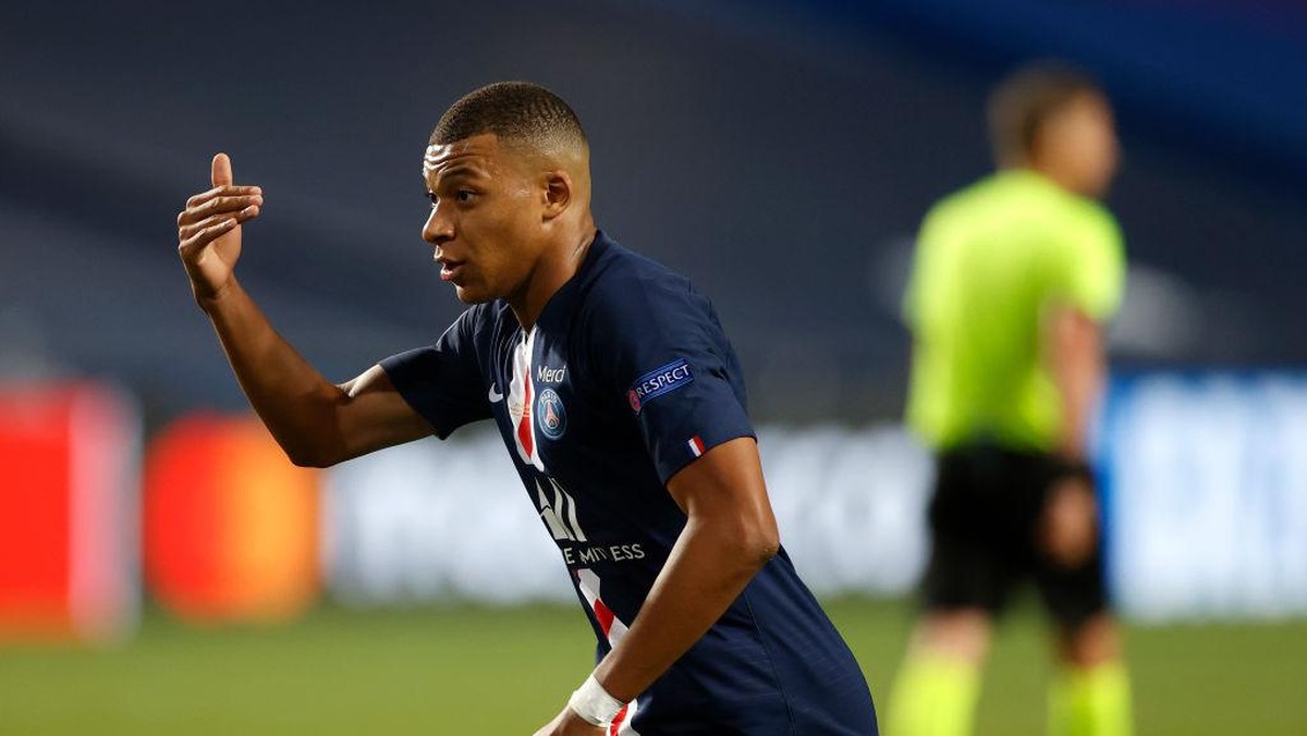 Kylian Mbappe kabarnya sudah bisa main akhir pekan ini (Getty Images/Pool)
