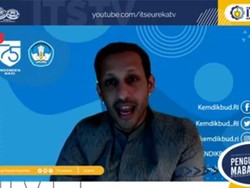 Mendikbud dan Susi Pudjiastuti Suntik Semangat Maba ITS yang Digelar Daring