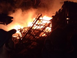 Pasar Cepogo Boyolali Terbakar