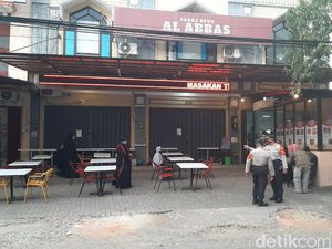 Akses Jalan dan Tempat Syekh Ali Jaber Buka Bersama di Malang Disterilisasi Akses Jalan dan Tempat Syekh Ali Jaber Buka Bersama di Malang Disterilisasi