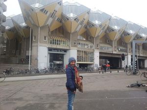 Ada Rumah Berbentuk Kubus di Belanda