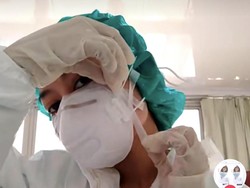 Cerita Perawat Pasien Corona yang Viral karena Kesakitan Saat Lepas Masker