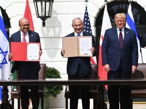 Trump Puji Kesepakatan Damai Israel-Uni Emirat Arab-Bahrain