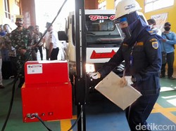 Bayar Kir Mobil di Dishub Brebes Kini Bisa Pakai QRIS