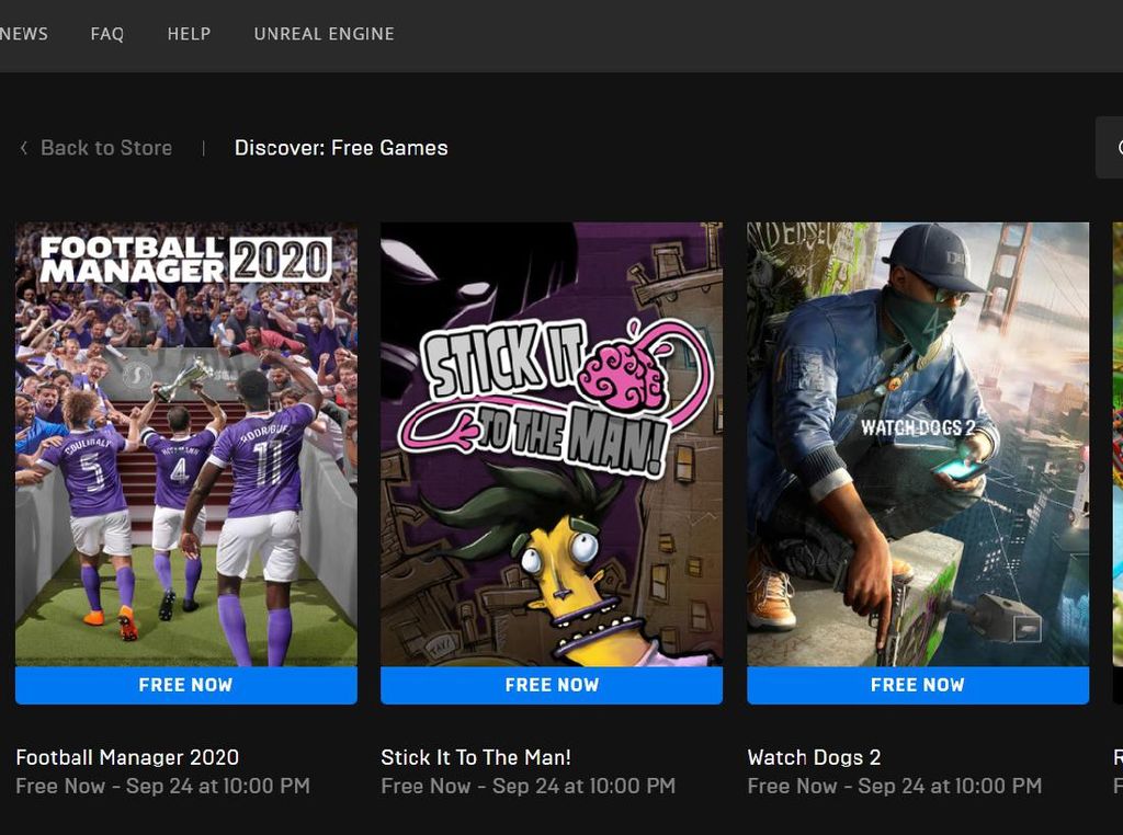 Terbatas! Epic Games Gratiskan Watch Dogs 2 dan Football Manager 2020 Terbatas! Epic Games Gratiskan Watch Dogs 2 dan Football Manager 2020