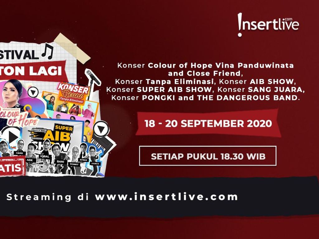 Siap-siap! Sederet Musisi Bakal Tampil di Festival Nonton Lagi Siap-siap! Sederet Musisi Bakal Tampil di Festival Nonton Lagi
