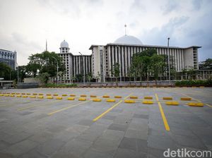 Progres Renovasi Masjid Istiqlal Sudah 80% Progres Renovasi Masjid Istiqlal Sudah 80%