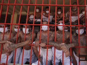 Potret Gangster Penuhi Penjara El Salvador