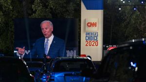 Joe Biden Gelar Kampanye Drive-in