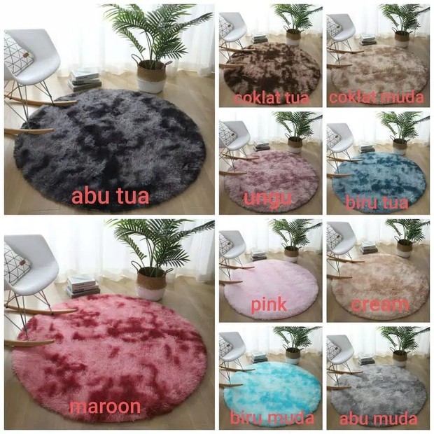 Karpet bulu affordable/ sumber: instagram.com/dekoraku.id/ Karpet bulu affordable ini bakalan bikin kamarmu makin nyaman dan cantik.