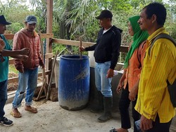 Petani Kopi Tapsel Mulai Produksi Pupuk Organik & Tinggalkan Kimia