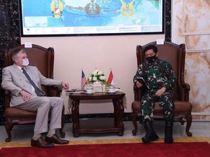 Panglima TNI Terima Kunjungan Pejabat Kementerian Pertahanan AS