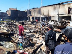Jejak Keganasan Api di Pasar Cepogo Boyolali, 600 Los Pedagang Ludes Jejak Keganasan Api di Pasar Cepogo Boyolali, 600 Los Pedagang Ludes
