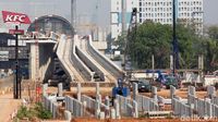 Melihat Progres Pembangunan Depo LRT Jabodebek