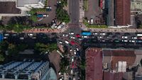 Persimpangan di Bandung Macet Imbas Buka Tutup Jalan