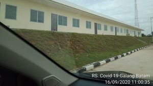 RS COVID-19 Pulau Galang Aman dari Terjangan Puting Beliung