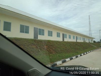 RS COVID-19 Pulau Galang Aman dari Terjangan Puting Beliung