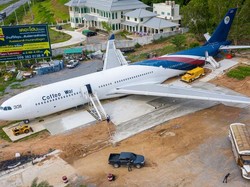 Tanpa Terbang, di Kafe Dalam Pesawat Ini Bisa Ngopi Sambil Makan