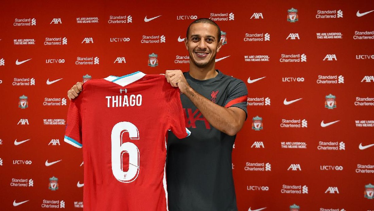 Thiago Alcantara resmi bergabung dengan Liverpool. (Foto: dok. Liverpool FC)