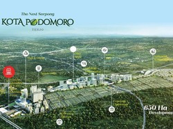 Booming! Kota Podomoro Mulai Rp 200 Juta Diminati Lebih 1.000 Unit