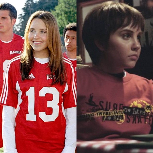 Amanda Bynes/imdb.com Amanda Bynes juga harus memerankan dua tokoh berbeda gender dalam film She’s the Man